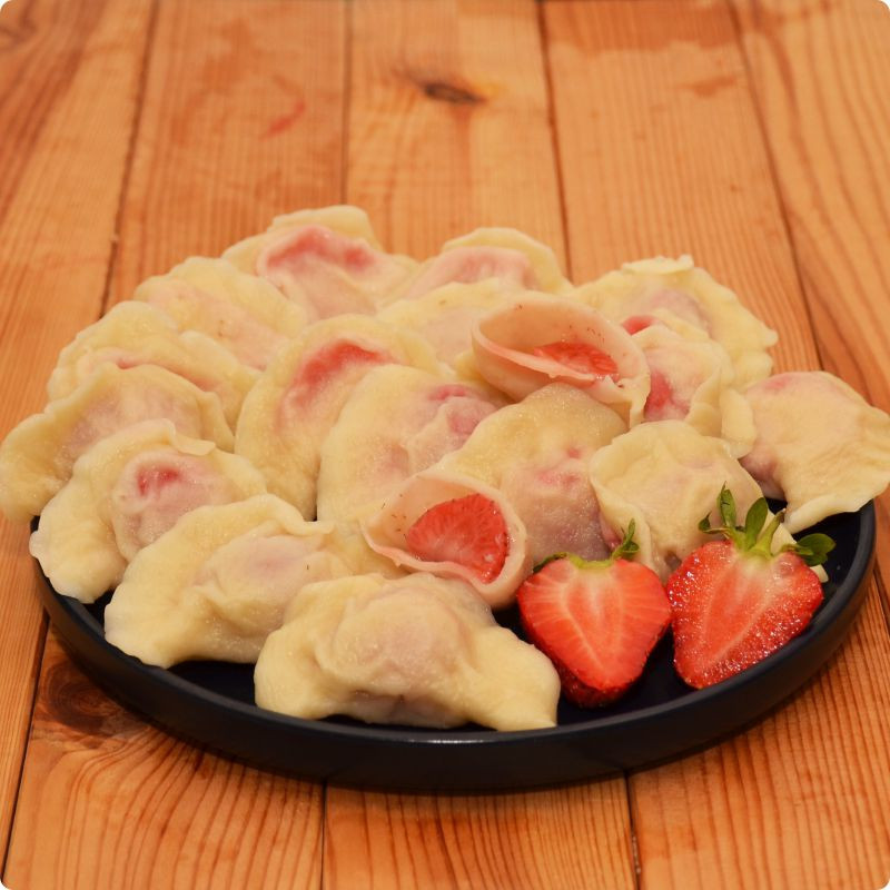 Pierogi z truskawkami